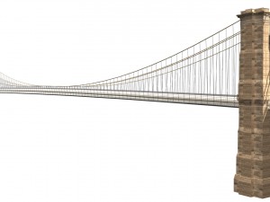 brooklyn bridge 3D 모델