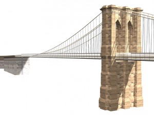 brooklyn bridge 3D 모델