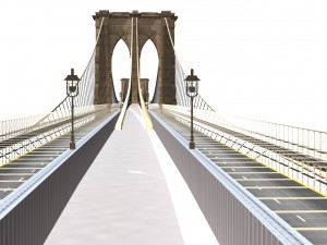 brooklyn bridge 3D 모델