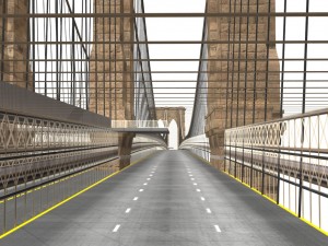 brooklyn bridge 3D 모델