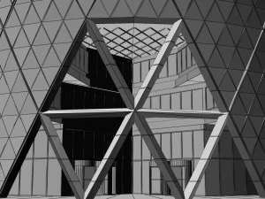 the gherkin 30 st mary axe skyscraper 3D Model