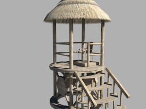 lifeguard tower 3D Model