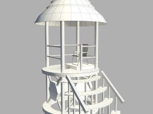 lifeguard tower 3D Model