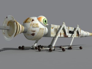 bug robot Modelo 3D