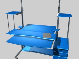 computer tabel Modello 3D