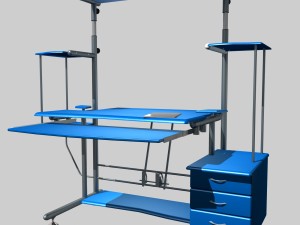 computer tabel Modello 3D