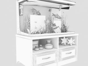 aquarium 1 3D Модель