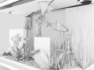 aquarium 1 3D Модель