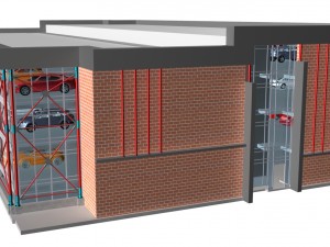 car parking 3D 모델