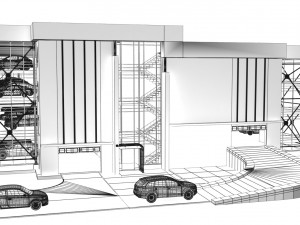 car parking 3D 모델