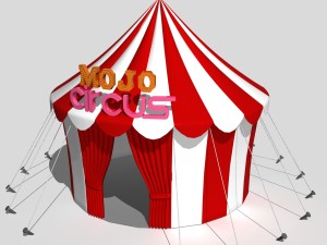 circus tent Modèle 3D