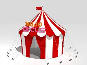 circus tent 3D Model