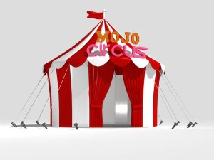 circus tent 3D Model