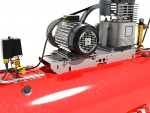 electric air compressor 3D Model