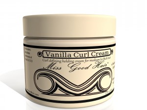vanilla curl cream 3D Model