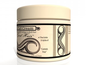 vanilla curl cream 3D Model