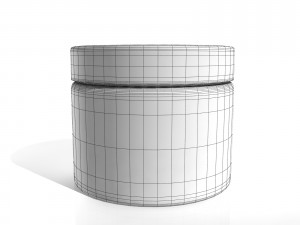 vanilla curl cream 3D Model
