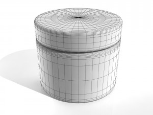 vanilla curl cream 3D Model