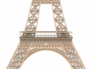 eiffel tower france 3D Model