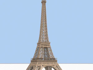 eiffel tower france 3D Model