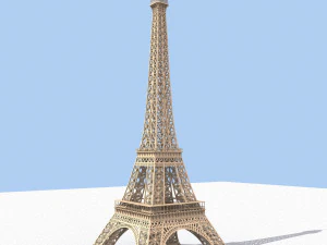 eiffel tower france 3D Model