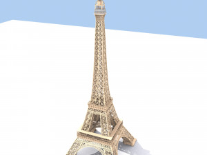 eiffel tower france 3D Model