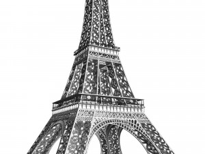 eiffel tower france 3D Model