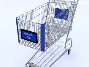 ショッピングカート 3Dモデル