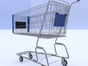 shopping cart 3D Model