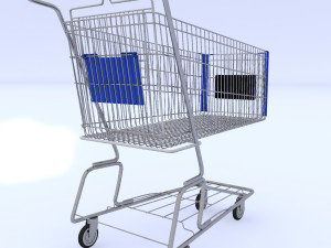shopping cart 3D Model
