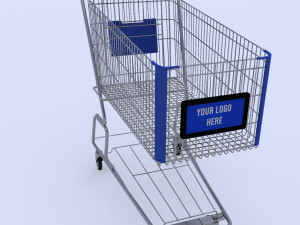 shopping cart 3D Model