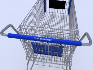 shopping cart 3D Model