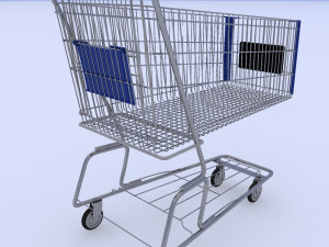 shopping cart 3D Model
