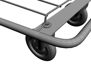 shopping cart 3D Model