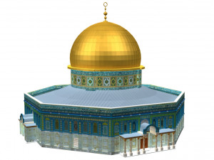 al aqsa mosque mezroca 3D Model