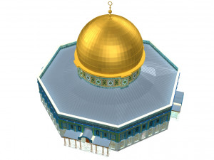 al aqsa mosque mezroca Model 3D