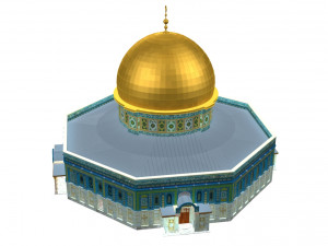 al aqsa mosque mezroca Model 3D