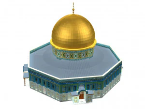 al aqsa mosque mezroca 3D Model