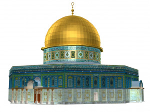 al aqsa mosque mezroca Model 3D