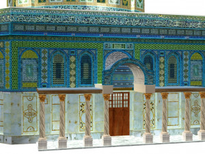 al aqsa mosque mezroca Model 3D