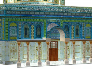 al aqsa mosque mezroca 3D Model