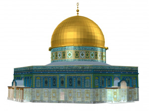 al aqsa mosque mezroca Model 3D