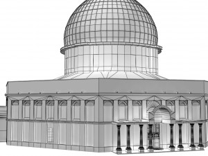 al aqsa mosque mezroca Model 3D