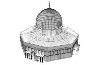 al aqsa mosque mezroca 3D Model