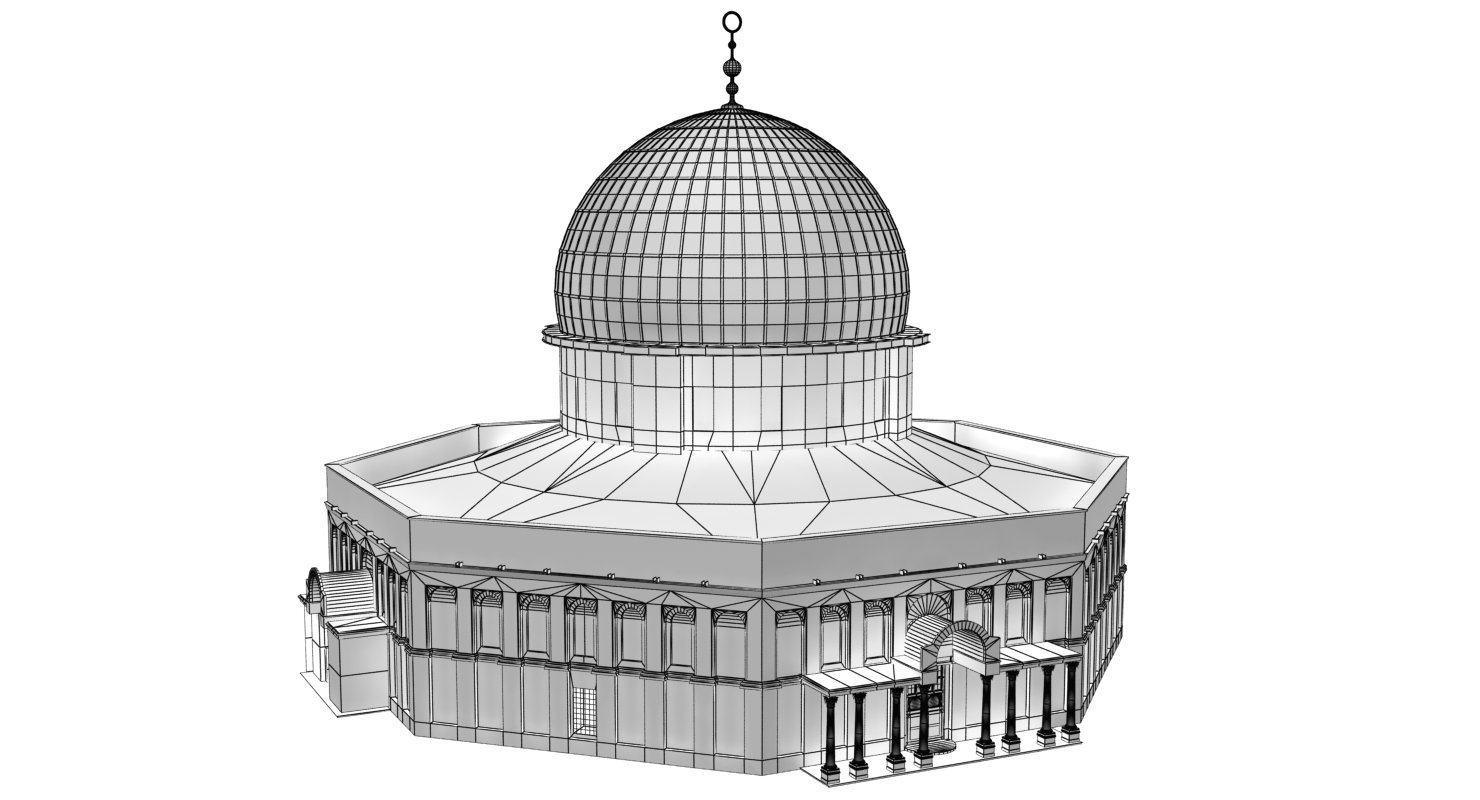 Al Aqsa Mosque Mezroca 3d Model In Buildings 3dexport