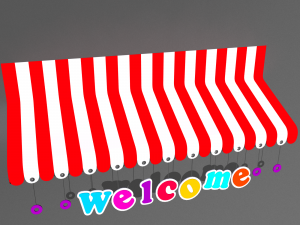 awning 01 Modelo 3D