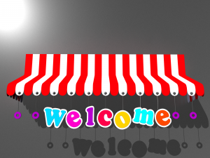 awning 01 Modelo 3D