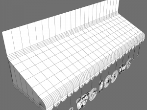 awning 01 Modelo 3D