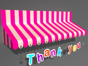 awning 02 3D Model
