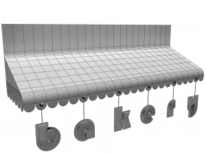 awning 03 3D Model